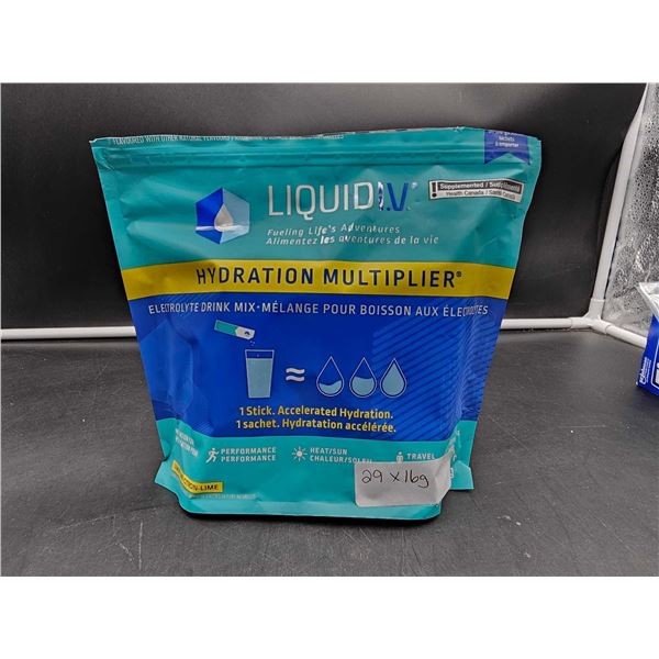 LiquidIV Hydration Multiplier (29 x 16g)Lemon-Lime