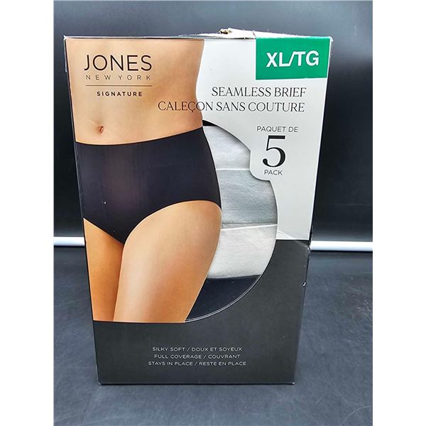 Jones New York Seamless Brief 5pk (XL)