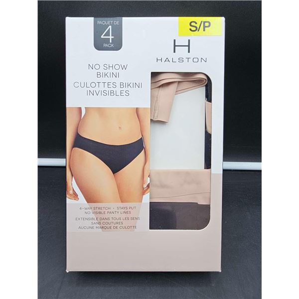 Halston 4pk No Show Bikini Underwear (s)