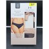 Image 1 : Halston 4pk No Show Bikini Underwear (s)
