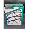 Image 1 : Foster Grant 3pk Reading Glasses (2,00)