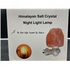 Image 1 : Himalayan Salt Crystal Night Light Lamp
