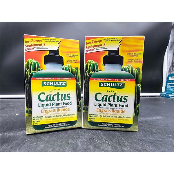 Schultz 2-7-7 Cactus Liquid Plant Food (2 x 138g)