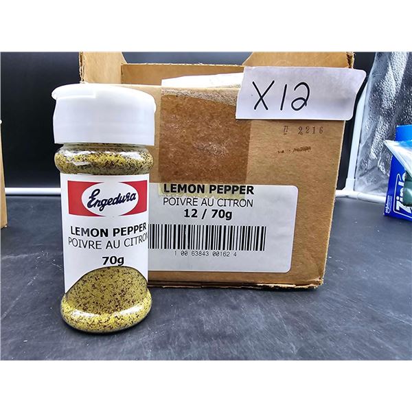 Engedura Lemon Pepper (12 x 70g)
