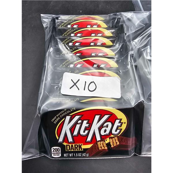 KitKat Dark Candy Bars (10ct x 42g)