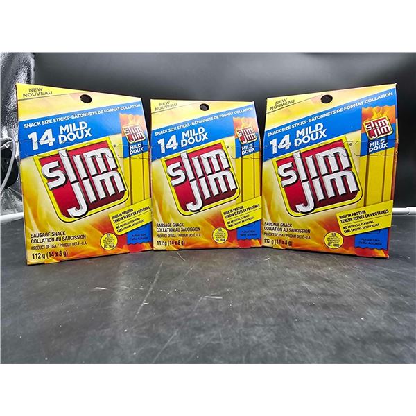 Slim Jim Mild Sausage Sticks (4 x 14 x 8g)