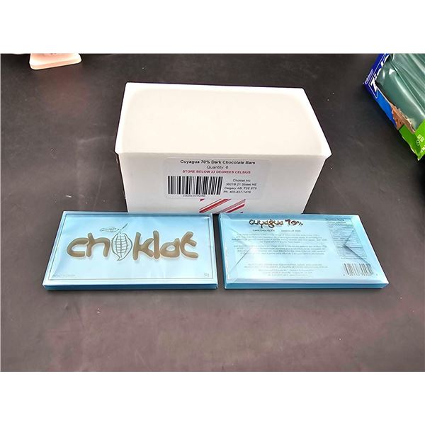 Choklat Cuyagua 70percent Dark Chocolate (6 x 92g)