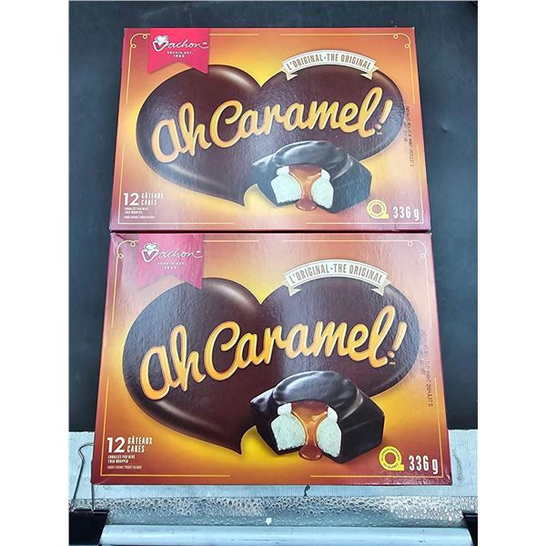 Vachon Ah Caramel Sandwich Cakes (12 x 2 cakes)