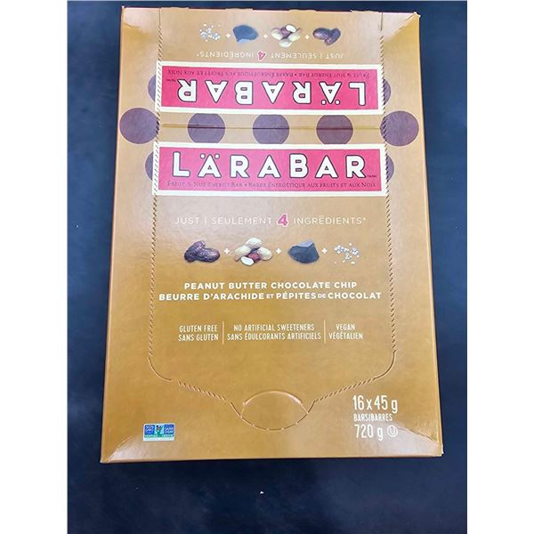Larabar Peanut Butter Chocolate Chip Bars (16 x 45g)