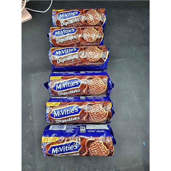 McVitie's Digestives, Milk Chocolate Flavour (6ct)