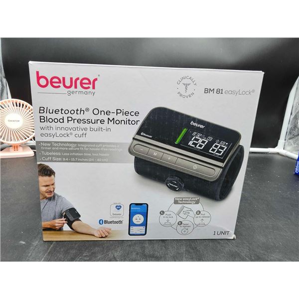 Beurer Bluetooth One-Piece Blood Pressure Monitor