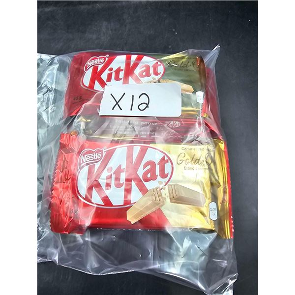 KitKat Gold Candy Bars (12 x 42g)