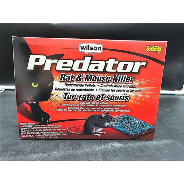 Wilson Predator Rat & Mouse Killer (6 x 60g)