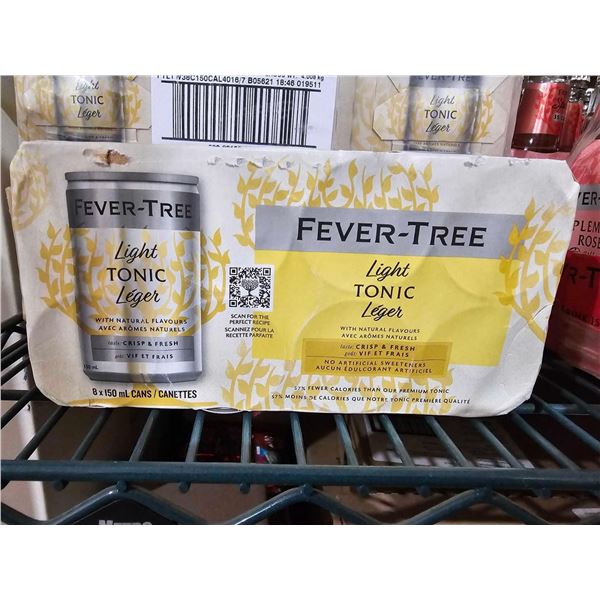 Fever Tree Light Tonic 8x150ml