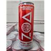 Image 2 : ZOA Zero Sugar Strawberry Watermelon Energy Drink 12x355ml