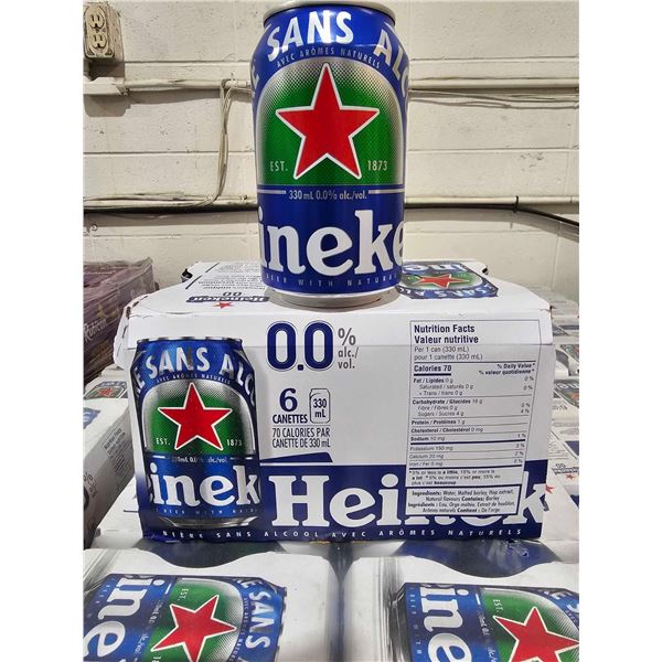 Heineken Zero Alcohol Beer 6x330ml