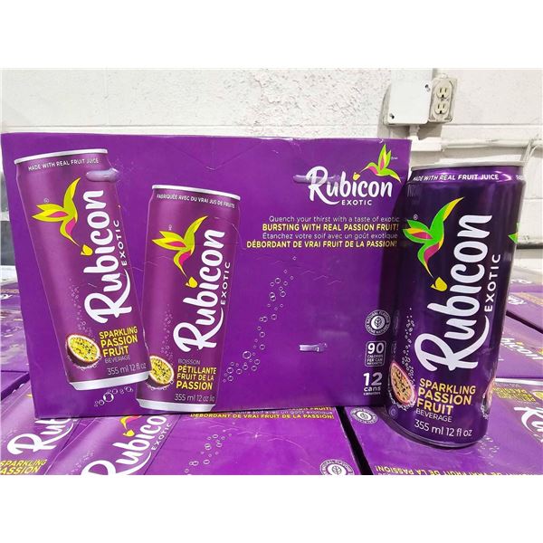 Rubicon Exotic Sparkling Passionfruit Beverage 12x355ml
