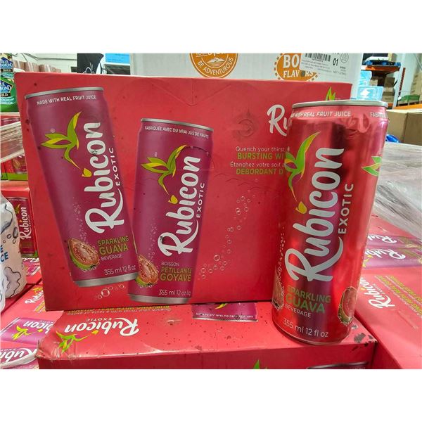 Rubicon Exotic Sparkling Guava Beverage 12x355ml