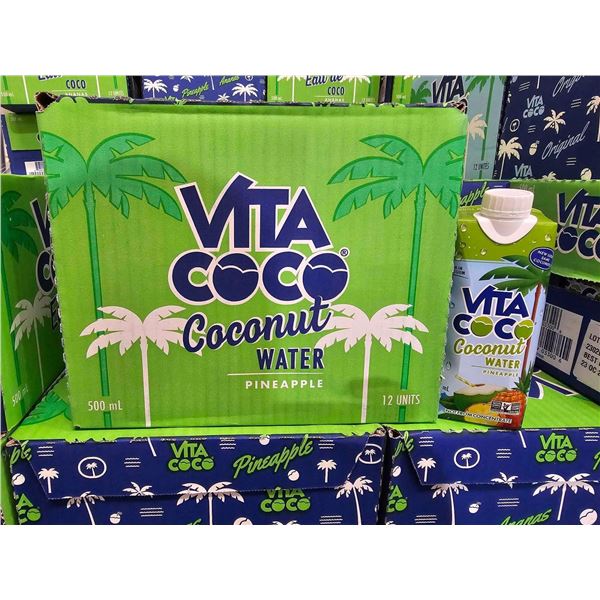 Vita Coco Coconut Water with Pineapple 12x500ml