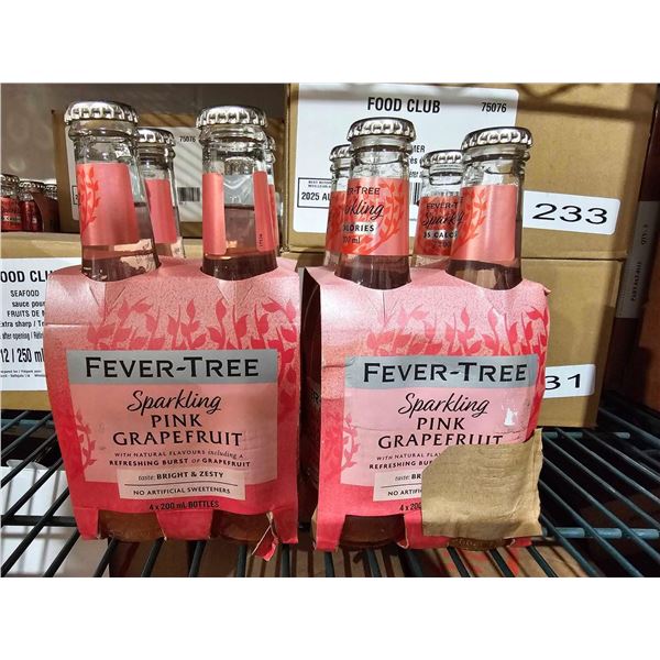 Fever Tree Sparkling Pink  Grapefruit 8x200ml