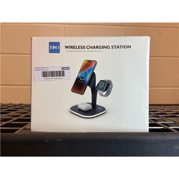 5 in 1 wireless charging station