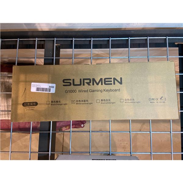 Surmen G1000 wired gaming keyboard