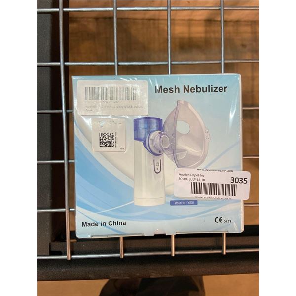 Handheld mesh nebulizer / steam mask inhaler for medication inhaling