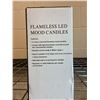 Image 2 : Flameless LED mood candles, pack of 3