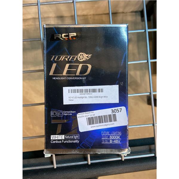 RCP Turbo LED headlight conversion kit