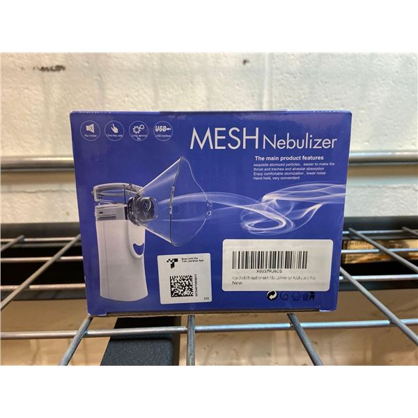 Handheld mesh nebulizer / steam mask inhaler for medication inhaling