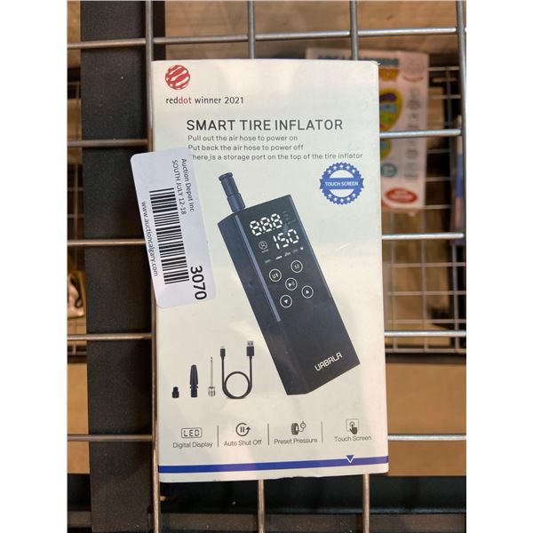 Small and portable tire inflator, perfect for bicycles