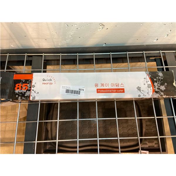 Professional ceramic hair curling iron