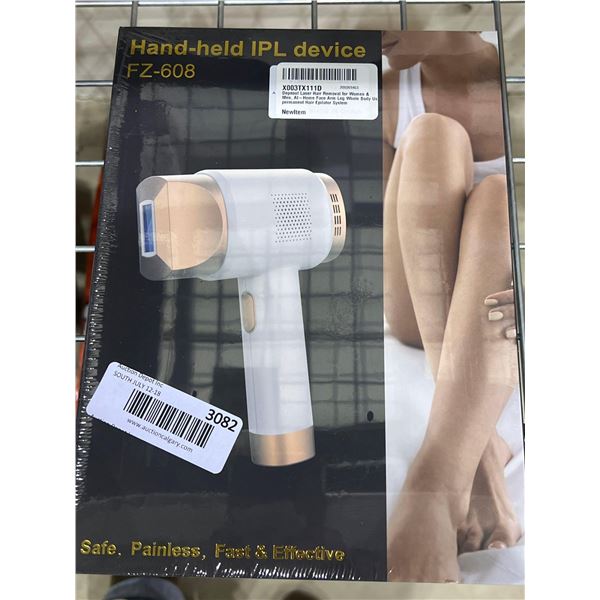 Epilator Hair Removal with 3-in-1 System for Women, Handset Depilator, Suitable for Face, Legs and A