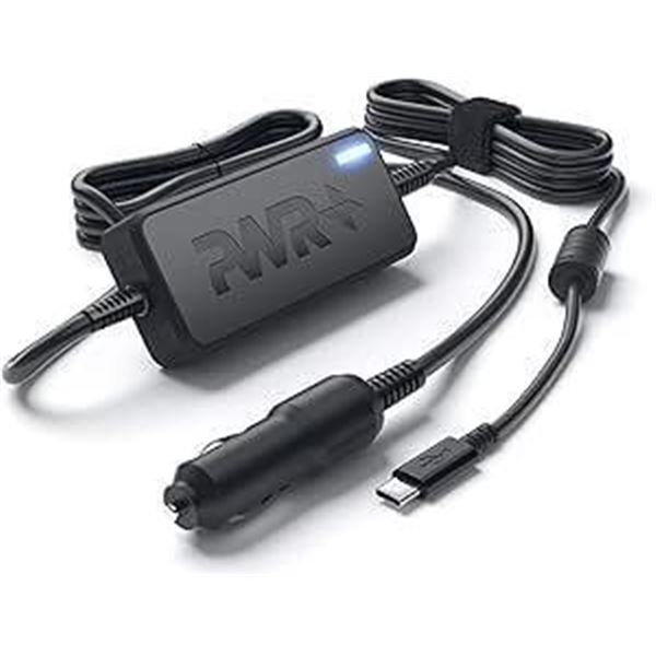 Laptop CAR Charger for Dell USB C Charger-Dell Latitude 5420 7420 5520 5530 7320 7390 Dell XPS 12 13