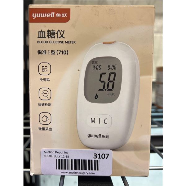 Yvwell blood glucose meter