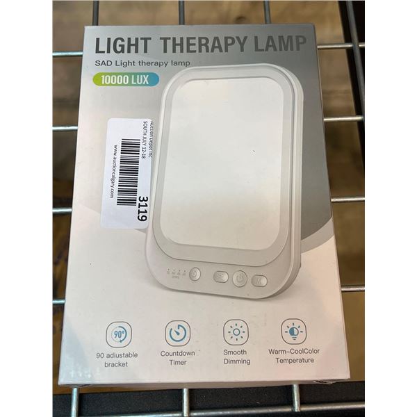 SAD light therapy lamp
