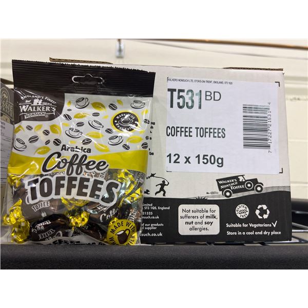 Arabica Coffee Toffees 12 x 150g