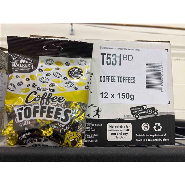 Arabica Coffee Toffees 12 x 150g