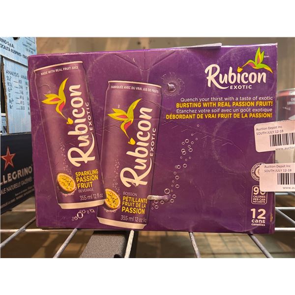 Rubicon Exotic - Sparkling Passion Fruit Beverage (12 x 355mL)