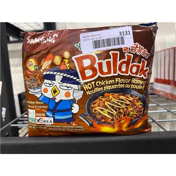 Buldak - HOT Chicken Flavoured Ramen (4 x 650g)