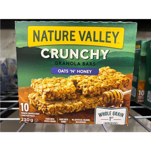 Nature Valley - Crunchy Granola Bars, Oats 'N' Honey (6 x 230g)