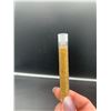 Image 2 : Large Vials of Golden Flake material - LOT of 2