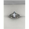 Image 1 : Elegant Ladies Marquis Cut .70 Carat Solitaire Classic Vintage Style Engagement ring