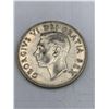 Image 2 : Vintage 1952 Canada King George VI Silver half Dollar