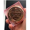 Image 1 : Rose Gold Style Inscribed Make Up Mirror ( to my granddaughter) NEW in box
