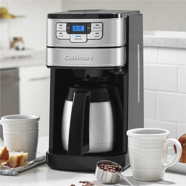 Cuisinart Fully Automatic Burr Grind & Brew Thermal 10-Cup Coffee Maker