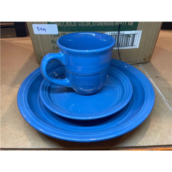 Dinner Plates, Desert Plates and Mugs (BLUE)