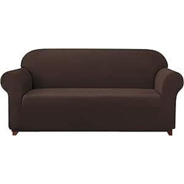 subrtex High Stretch Sofa Slipcover 1-Piece Couch Slipcover Soft Furniture Protector Couch Cover Was