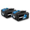 Image 1 : HART 2-Pack 20-Volt Lithium-Ion 4.0Ah Batteries (Charger Not Included) (PHOTO DOESNT MATCH PRODUCT C