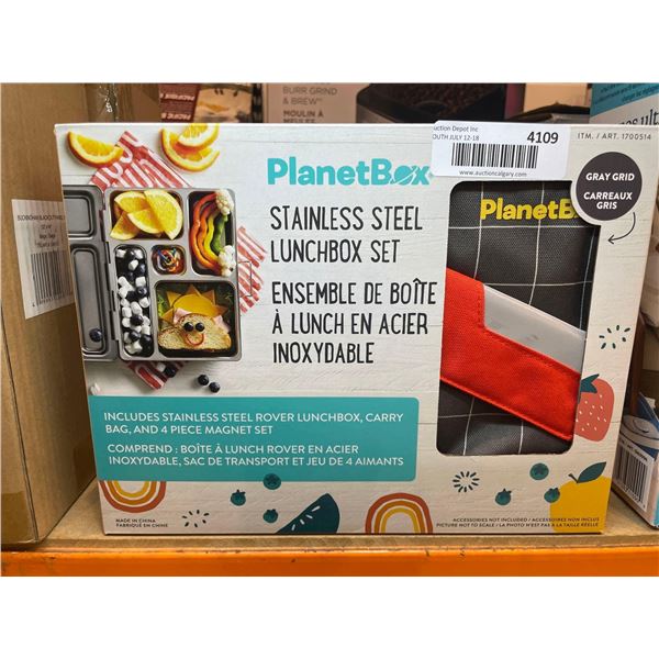 Planet Box Stainless Steel Lunch Box Set